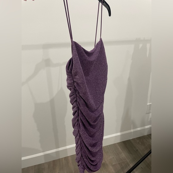 Purple sparkly bodycon dress - Picture 2 of 2